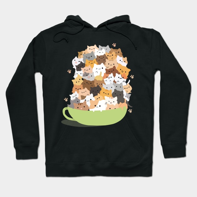 Sweet little Cub Kittens Hoodie by Ketchup